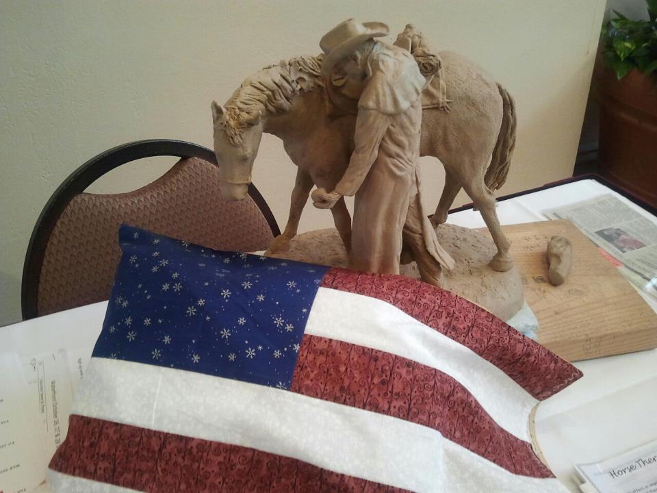 The Patriotic Pillow visits Arizona