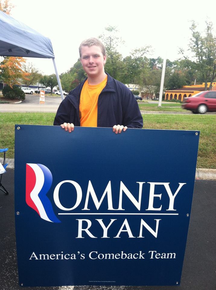 Joshua Anderson working for Mitt Romney for President