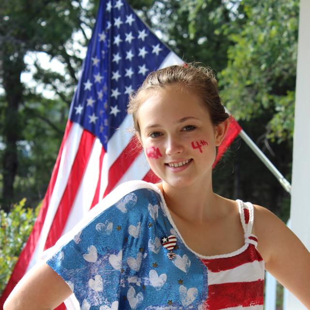 Julietter Turner July 4th pic