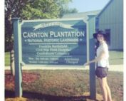 Hannah at the Carnton Plantation