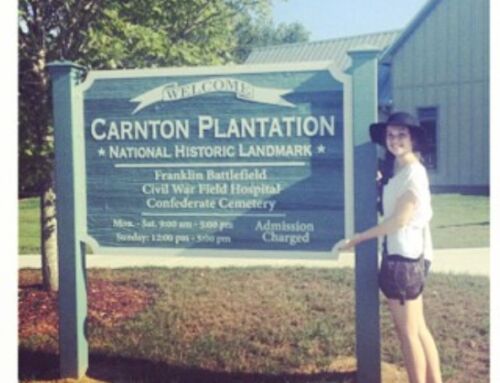 WTK Teen Hannah visits the Historical Carnton Plantation, Franklin, TN