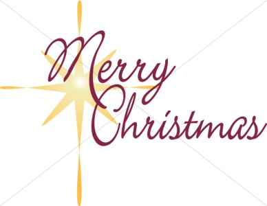 Merry Christmas clip art a