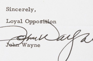 Loyal Opposition Letter