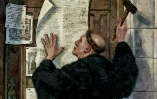 Luther Church Door