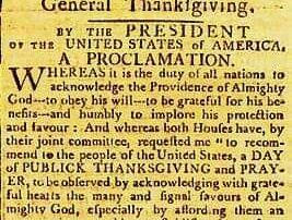 Washington Proclamation