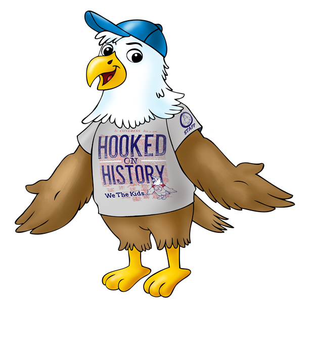 Billy eagle with Hooked on History