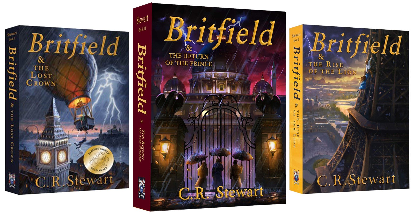 Britfield and the Lost Crown Triology Britfield